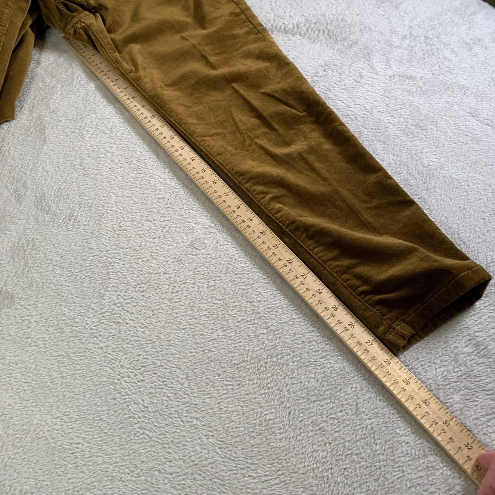 Banana‎ Republic Pants Mens 32x28 Brown Corduroy Relaxed 5 Pocket Stretch Casual